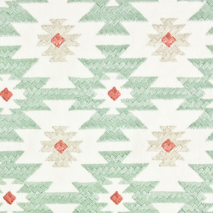 Elkhart 2 Seamist by Stout Fabric RAINBOW LIBRARY BAYBERRY/SEAFOAM 52%COT 48%POL %REMB INDIA Horizontal: 3.5 and Vertical: 3 50.5 in - Fabric Carolina -