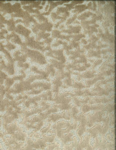 Ellen Sand by Norbar Fabric HEIRLOOM 66% POLYESTER 34% VISCOSE INDIA 19 1/2"V 13 1/2"H 54" - Fabric Carolina -