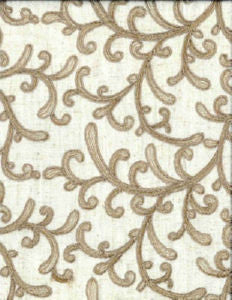 Elmont Bronze by Norbar Fabric PRISM ELEMENTS 95% POLYESTER 5% LINEN CHINA 10 1/4"V 13 3/4"H 53 - Fabric Carolina -