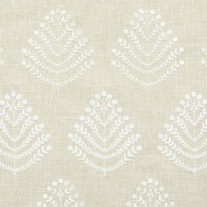 Eloise 3 Linen by Stout Fabric COLOR MY WINDOW BIRCH/LINEN 52%POL 48%COT %BEMB INDIA FLAME RETARDANT-U.F.A.C. CLASS 1 WYZENBEEK 12 000 DOUBLE RUB WEAR TEST (MEDIUM DUTY) Horizontal: 3.125 and Vertical: 6.000 51 in - Fabric Carolina -
