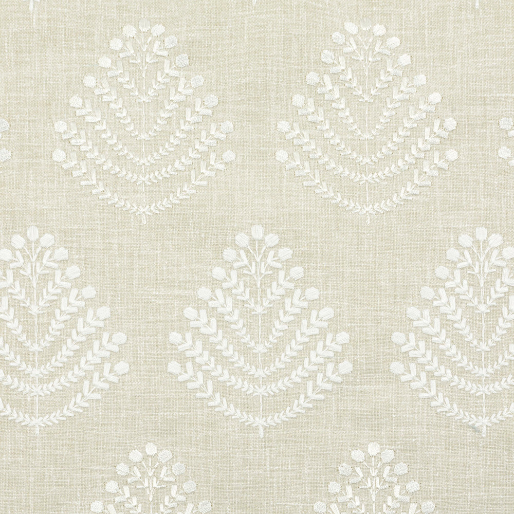 Eloise 3 Linen by Stout Fabric COLOR MY WINDOW BIRCH/LINEN 52%POL 48%COT %BEMB INDIA FLAME RETARDANT-U.F.A.C. CLASS 1 WYZENBEEK 51 000 DOUBLE RUB WEAR TEST (HEAVY DUTY) Horizontal: 3.125 and Vertical: 6 51 in - Fabric Carolina -