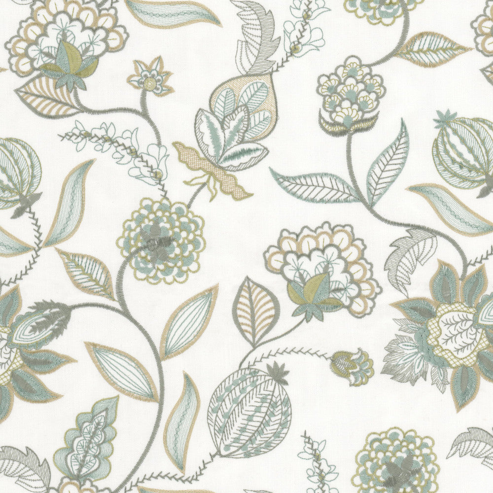 Elowen 1 Vapor by Stout Fabric Stout Fabric Elowen 1 VaporFabric Comfortable Living Seacrest/Shoreline 52%Pol 48%Cot %Vemb India </p><p>Repeat: H: 17.5, V: 0 52 in - Fabric Carolina -