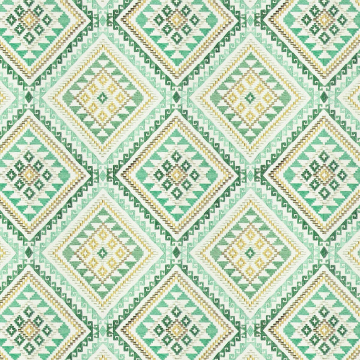 Embellish 4 Aqua by Aoc Fabric RAINBOW LIBRARY AQUAMARINE/SEACREST 100%COT %BEMB INDIA MARTINDALE WEAR TEST (18 000 CIRCULAR RUBS) Horizontal: 12 and Vertical: 12.625 51.5 in - Fabric Carolina -