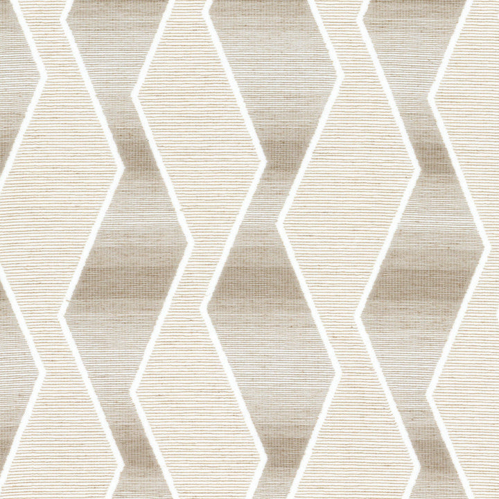 Emblem 1 Beige by Stout Fabric Stout Fabric Emblem 1 BeigeFabric COLOR MY WINDOW PEWTER/TAUPE 95%POL 5%LIN TURKEY </p><p>Repeat: H: 11.000, V: 12.000 58.5 in - Fabric Carolina -