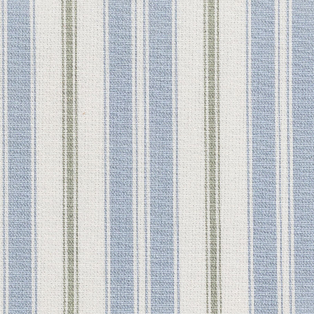 Emerson 2 Chambray by Stout Fabric JUST STRIPES DENIM/SLATE 100%COT PAKISTAN FLAME RETARDANT-N.F.P.A. 701 SMALL SCALE Horizontal: 2.375 and Vertical: 0.000 56.5 in - Fabric Carolina -