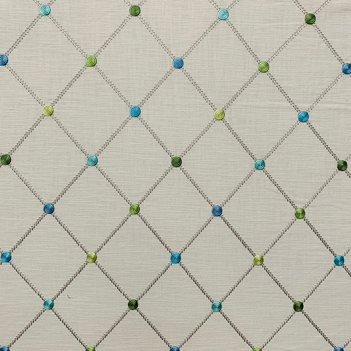 Emery Gems by Magnolia Fabric - 80CTN/20VIS(EMB100%VIS) INDIA 7,500 Horizontal: 4.3750 and Vertical: 5.1250 52" - Fabric Carolina -