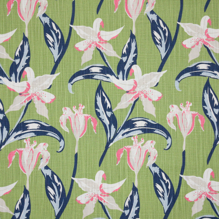 Emma 1 Grass by Aoc Fabric Aoc Fabric Emma 1 GrassFabric The Art Of Color Heritage Ii 100%Cot USA </p><p>Repeat: H: 9, V: 3 54 in - Fabric Carolina -