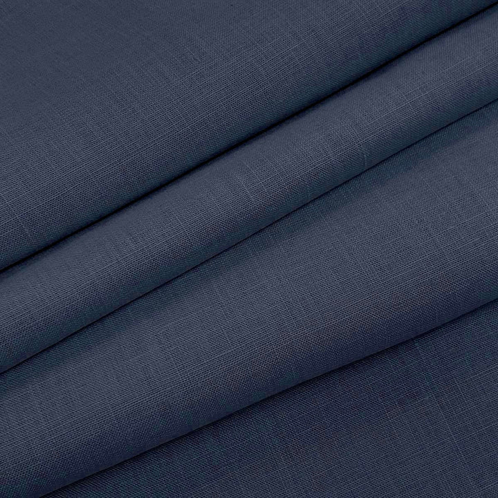 Emma Linen Blue by Magnolia Fabric - 100 % Linen India 20000 Horizontal: 0 and Vertical: 0 54" - Fabric Carolina -