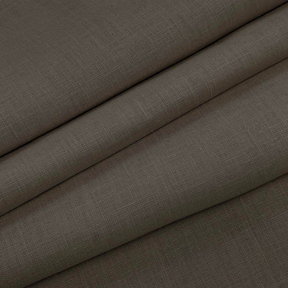 Emma Linen Charcoal by Magnolia Fabric - 100 % Linen India 20000 Horizontal: 0 and Vertical: 0 54" - Fabric Carolina -