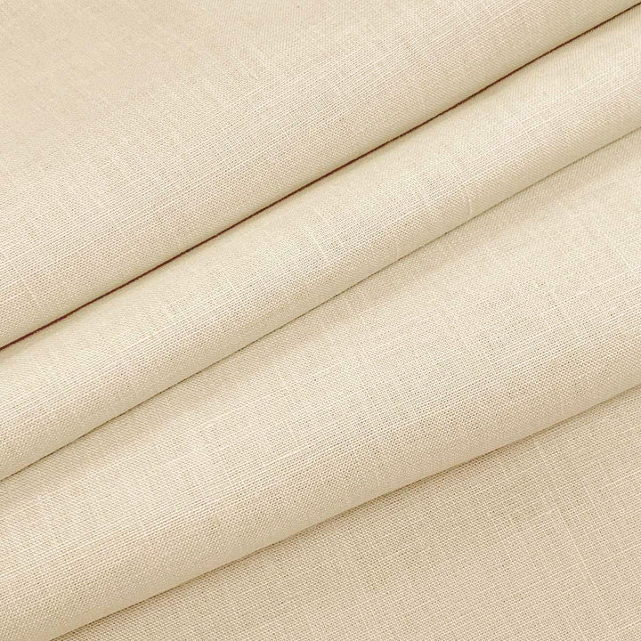 Emma Linen Eggshell by Magnolia Fabric - 100 % Linen India 20000 Horizontal: 0 and Vertical: 0 54" - Fabric Carolina -