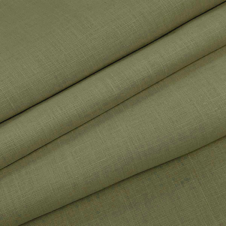 Emma Linen Moss by Magnolia Fabric - 100 % Linen India 20000 Horizontal: 0 and Vertical: 0 54" - Fabric Carolina -