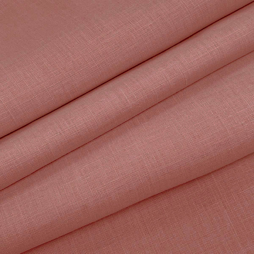 Emma Linen Orchid by Magnolia Fabric - 100 % Linen India 20000 Horizontal: 0 and Vertical: 0 54" - Fabric Carolina -