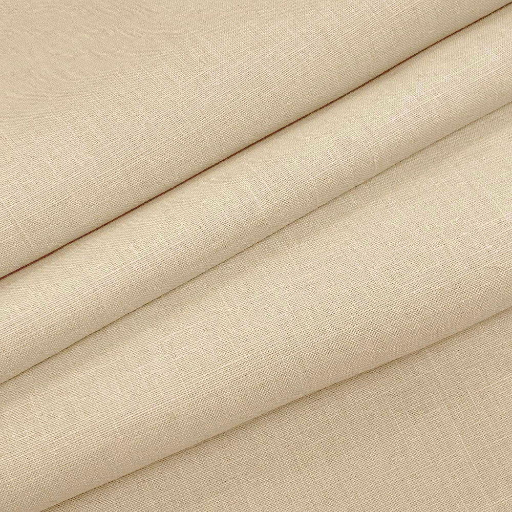 Emma Linen Unbleached by Magnolia Fabric - 100 % Linen India 20000 Horizontal: 0 and Vertical: 0 54" - Fabric Carolina -
