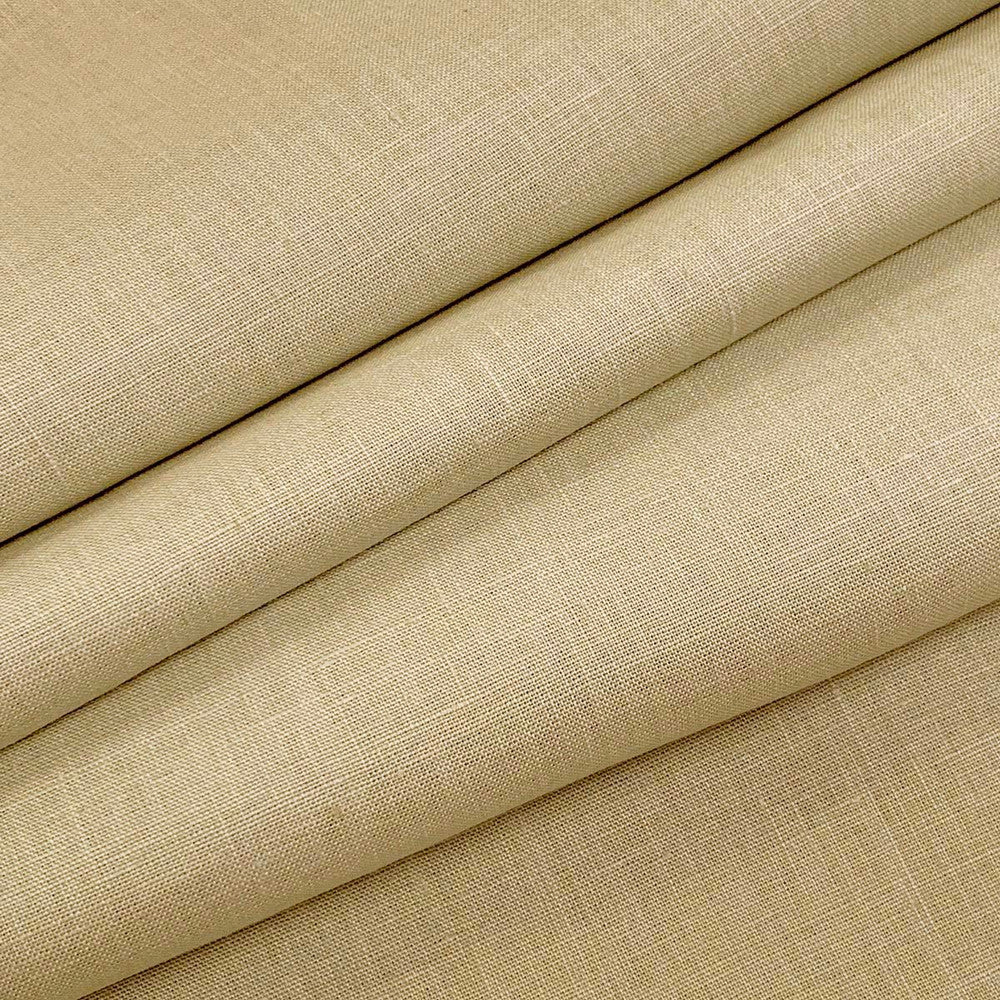 Emma Linen Wheat by Magnolia Fabric - 100 % Linen India 20000 Horizontal: 0 and Vertical: 0 54" - Fabric Carolina -