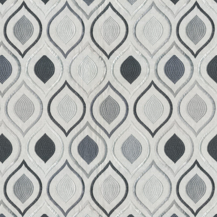 EMULATE 96J8591 by JF Designer Fabric Midnight Waters 65% Cotton, 27% Viscose, 8% Polyester India  Horizontal: 16.375 and Vertical: 15.5 54  - Swanky Fabrics -