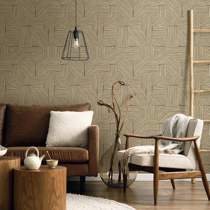Husk Roast Coffee EN40106 by Seabrook Designs Designer Wallpaper