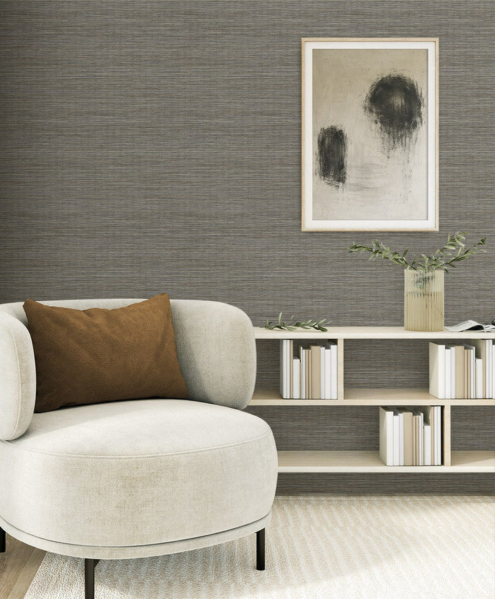 Sisa Brunette EN40200 by Seabrook Designs Designer Wallpaper