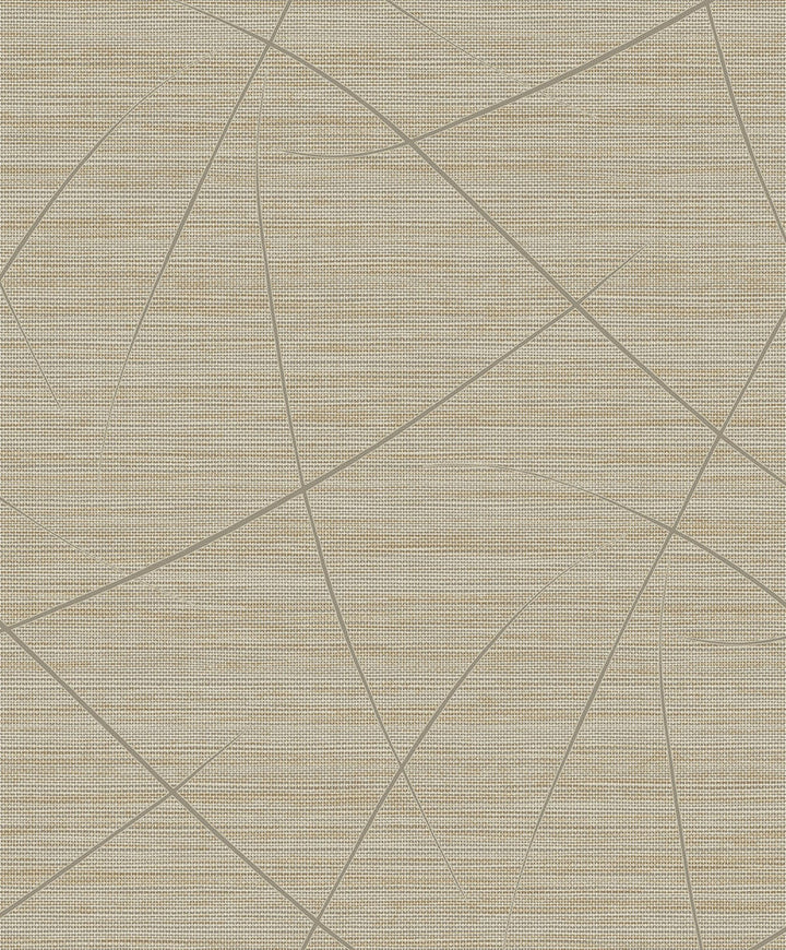 Bract Caramel EN40407 by Seabrook Designs Designer Wallpaper