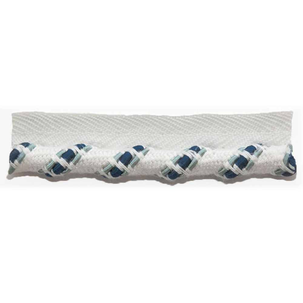 Encina 1 Bluebell by Stout Trim JUST CORDS 59%COT 29%SVI 12%POL CHINA Horizontal: 0 and Vertical: 0 0.38 in - Fabric Carolina -