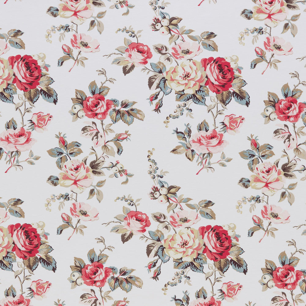England 1 Rosewood by Stout Designer Fabric CATH KIDSTON 100%COT TURKEY Horizontal: 18 and Vertical: 16.125 55 in - Swanky Fabrics -