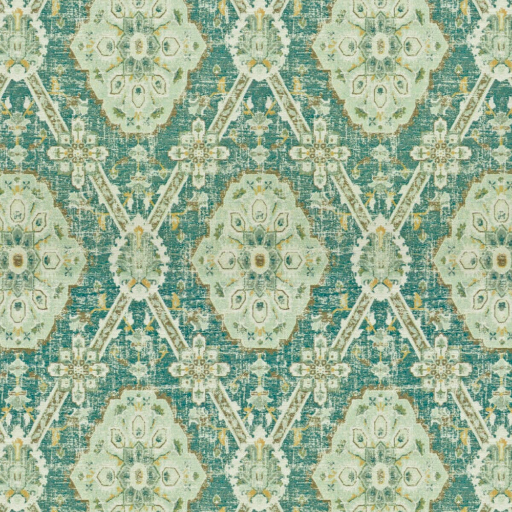 Ephesus 1 Lagoon by Stout Fabric RAINBOW LIBRARY SPA/TEAL 77%COT 23%POL CHINA FLAME RETARDANT-U.F.A.C. CLASS 1 CATB 117-2013 WYZENBEEK 19 000 DOUBLE RUB WEAR TEST (HEAVY DUTY) Horizontal: 13.5 and Vertical: 24 54 in - Fabric Carolina -