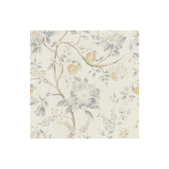 Errington Sterling by Kravet Basics Fabric SARAH RICHARDSON AFFINITY LINEN - 100% China MEDIUM Horizontal: 27 and Vertical: 27 54.5 - Fabric Carolina -
