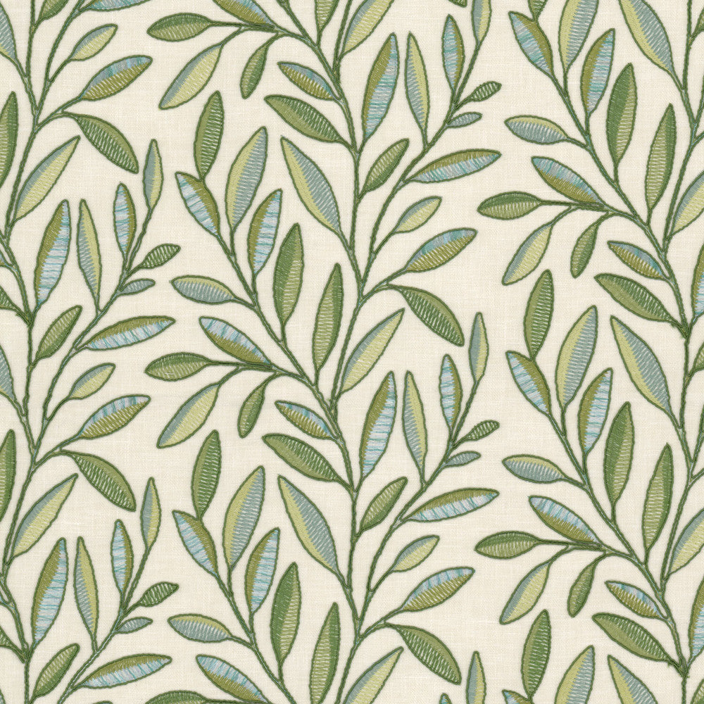 Esmeralda 1 Spring by Stout Fabric Stout Fabric Esmeralda 1 SpringFabric Rainbow Library Celadon/Bottle 52%Cot 48%Pol %Bemb India </p><p>Repeat: H: 17.25, V: 0 52 in - Fabric Carolina -