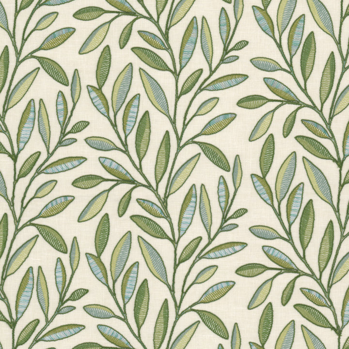 Esmeralda 1 Spring by Stout Fabric Stout Fabric Esmeralda 1 SpringFabric Rainbow Library Celadon/Bottle 52%Cot 48%Pol %Bemb India </p><p>Repeat: H: 17.25, V: 0 52 in - Fabric Carolina -