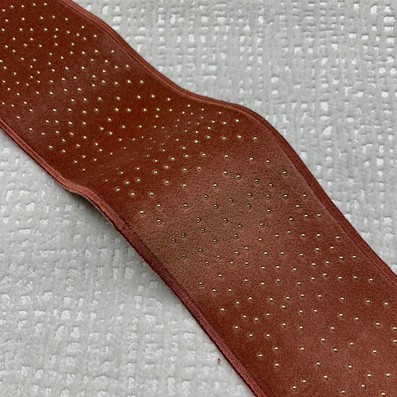 Estella Tape Sorbet by Magnolia Trim - 82Poly/11Ray/7Met China Horizontal: and Vertical: 3.15 - Fabric Carolina -