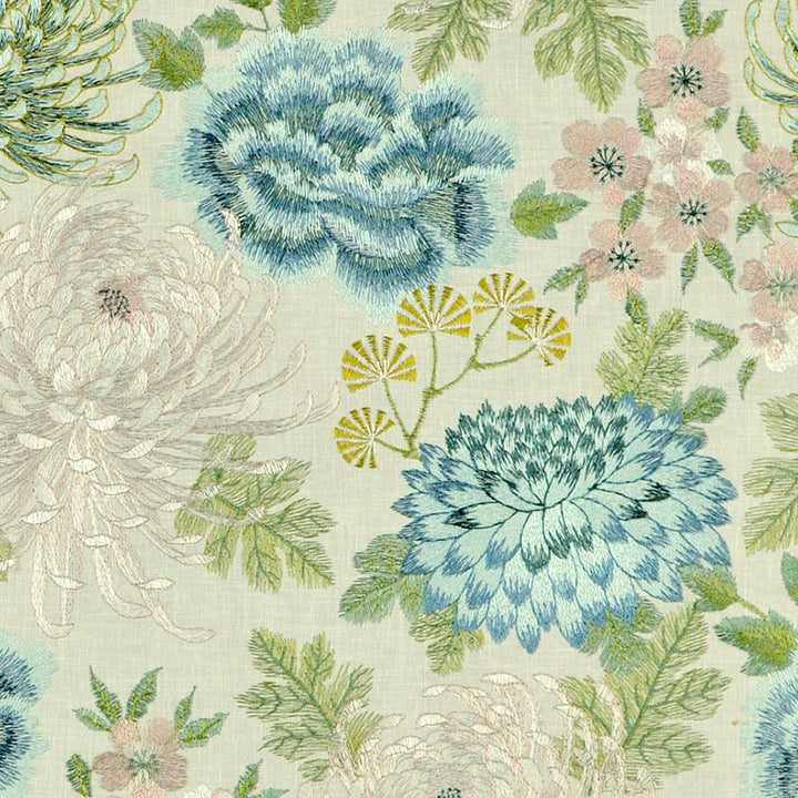 Estelle Garden by Magnolia Fabric - 50Visc26Poly24Ctn(Emb100Vis) India 15000 Horizontal: 16.75 and Vertical: 18.5 55" - Fabric Carolina -