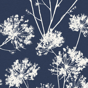 Dandelion Fields Navy Blue by Seabrook Wallpaper