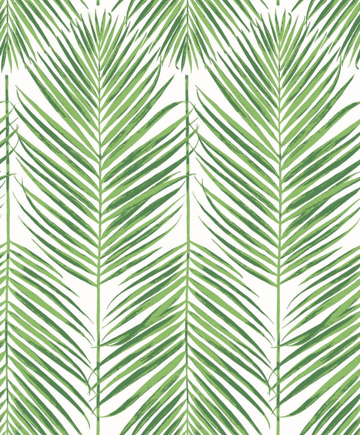 Marina Palm Summer Fern by Seabrook Wallpaper Etten Studios Online Netherlands 57.5 25.2" 20.9" - Fabric Carolina -