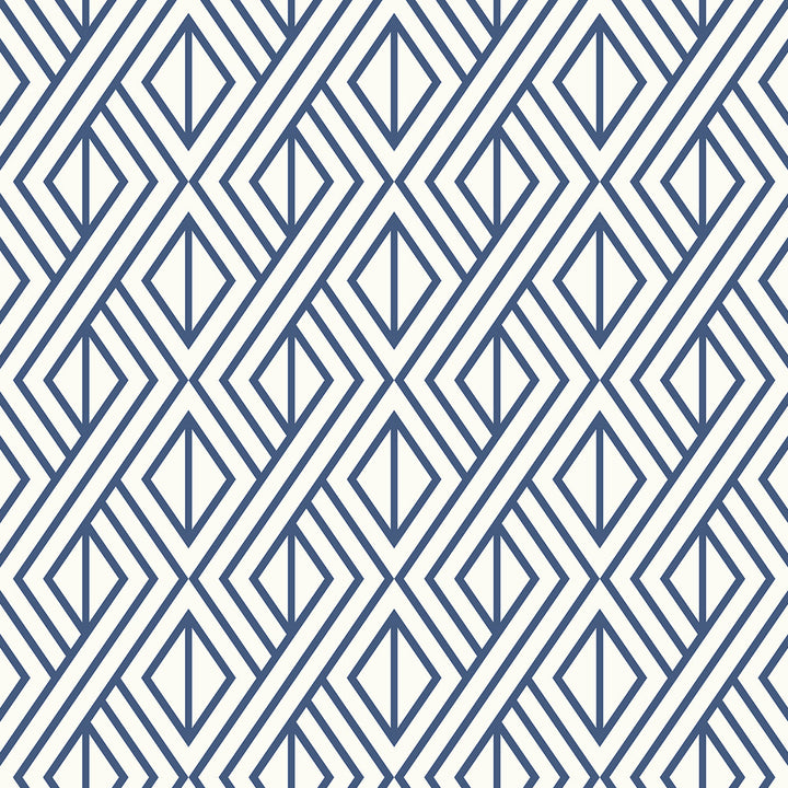Diamond Weave Navy Blue by Seabrook Wallpaper Etten Studios Online Netherlands 57.5 5.04" 20.9" - Fabric Carolina -