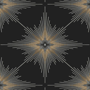 North Star Ebony by Seabrook Wallpaper