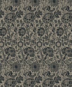 Tonal Floral Trail Taupe & Ebony by Seabrook Wallpaper