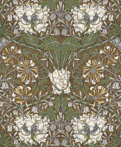 Ogee Flora Dijon & Sage by Seabrook Wallpaper