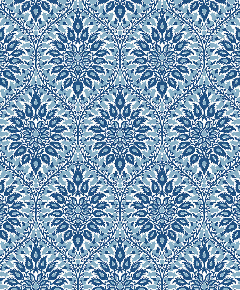 Luna Ogee Lakeside by Seabrook Wallpaper Legacy Prints Netherlands 57.5 12.6" 20.9" - Fabric Carolina -