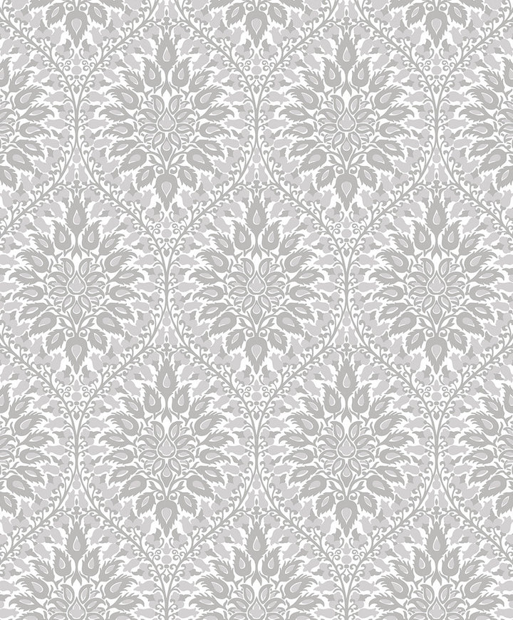 Luna Ogee Daydream Grey by Seabrook Wallpaper Legacy Prints Netherlands 57.5 12.6" 20.9" - Fabric Carolina -