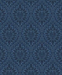 Luna Ogee Denim by Seabrook Wallpaper