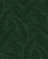 Gulf Tropical Leaves Forest Green ET13004 by Etten Studios Wallpaper