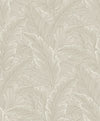 Gulf Tropical Leaves Crema ET13005 by Etten Studios Wallpaper