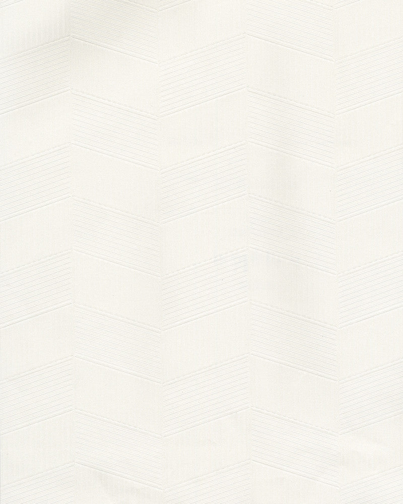 White Chevron Weave Wallpaper by 750 Home 750 Home Covers about 56.9 square feet 20.8-in by 32.8-ft long roll Unpasted 3.15 - Fabric Carolina -