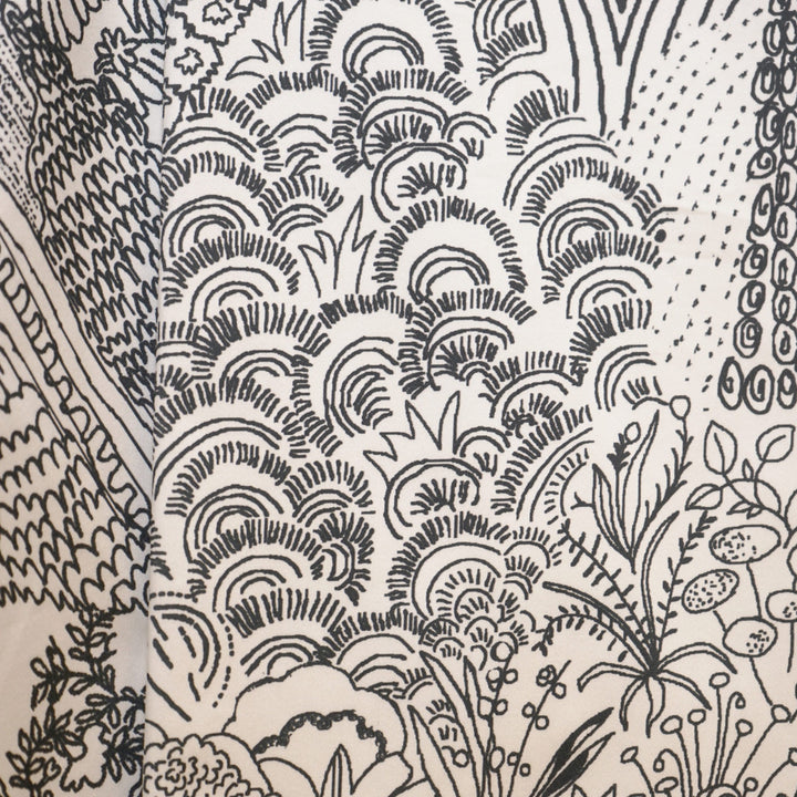 Etching 99Sj101 by JF Fabric JF Studio 100% Cotton India Horizontal: 19.875 and Vertical: 35 59 - Fabric Carolina -