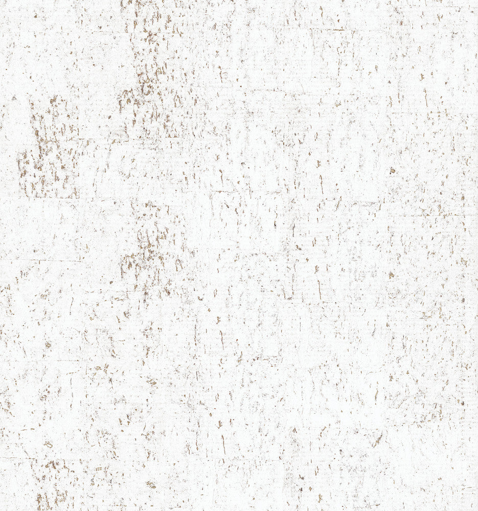 Cork Bright White & Gold Wallpaper by Candice Olson Candice Olson Casual Elegance Covers about 72 square feet 36-in by 24-ft long roll Unpasted 0 - Fabric Carolina -