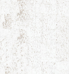 Cork Bright White & Gold Wallpaper by Candice Olson