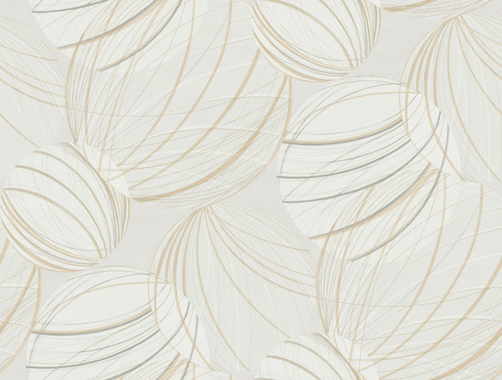 Floating Lanterns Blonde Wallpaper by Candice Olson Candice Olson Casual Elegance Covers about 60.8 square feet 27-in by 27-ft long roll Unpasted 20.5 - Fabric Carolina -