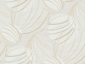 Floating Lanterns Blonde Wallpaper by Candice Olson