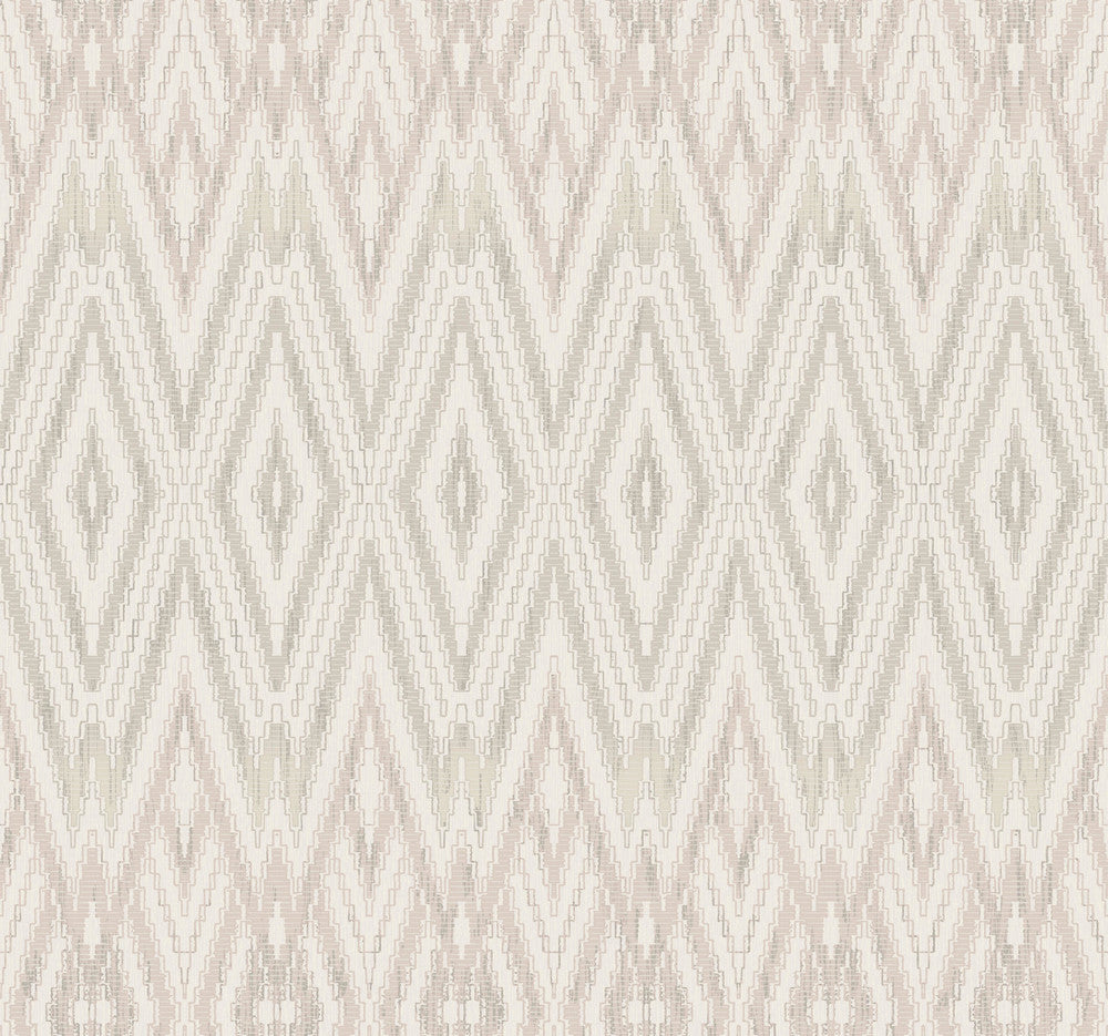 Diamond Marquise Lavender Wallpaper by Candice Olson Candice Olson Casual Elegance Covers about 60.8 square feet 27-in by 27-ft long roll Unpasted 25.25 - Fabric Carolina -