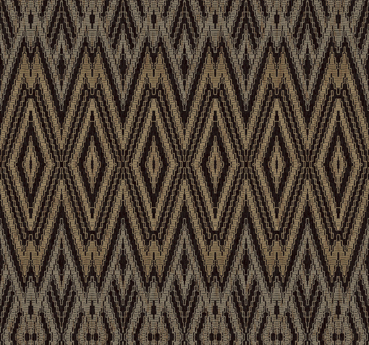 Diamond Marquise Black Wallpaper by Candice Olson Candice Olson Casual Elegance Covers about 60.8 square feet 27-in by 27-ft long roll Unpasted 25.25 - Fabric Carolina -