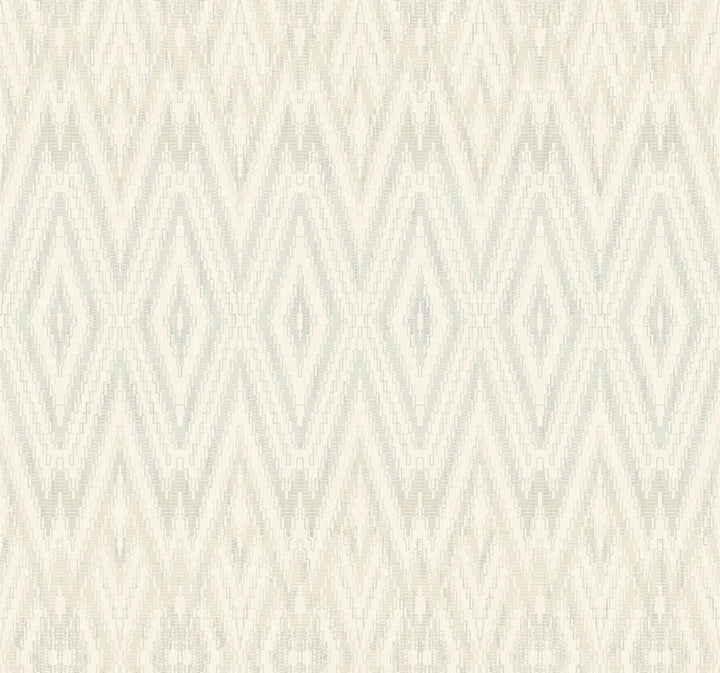 Diamond Marquise Light Neutral Wallpaper by Candice Olson Candice Olson Casual Elegance Covers about 60.8 square feet 27-in by 27-ft long roll Unpasted 25.25 - Fabric Carolina -